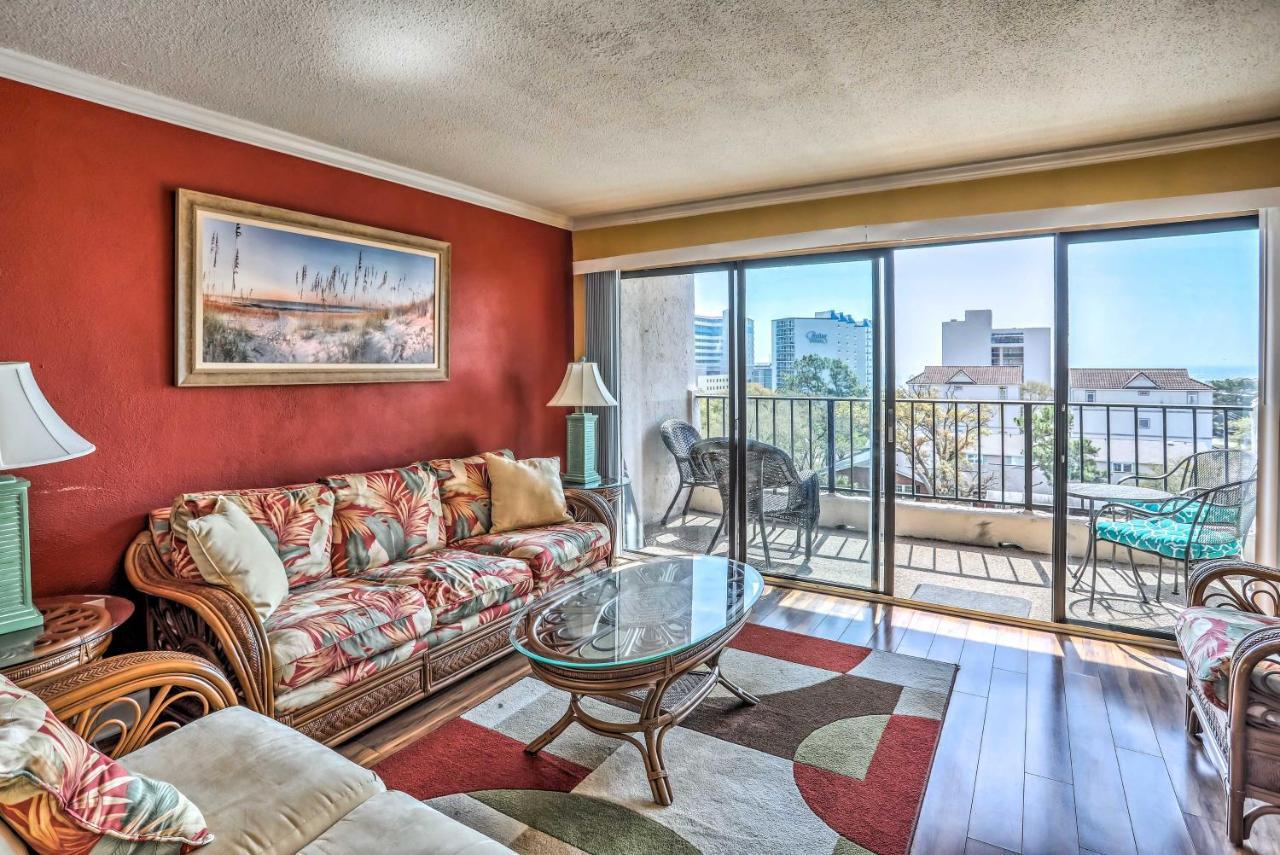 Myrtle Beach Condo, 1 Block To Ocean Shore! Exteriör bild