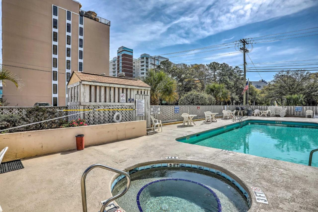 Myrtle Beach Condo, 1 Block To Ocean Shore! Exteriör bild